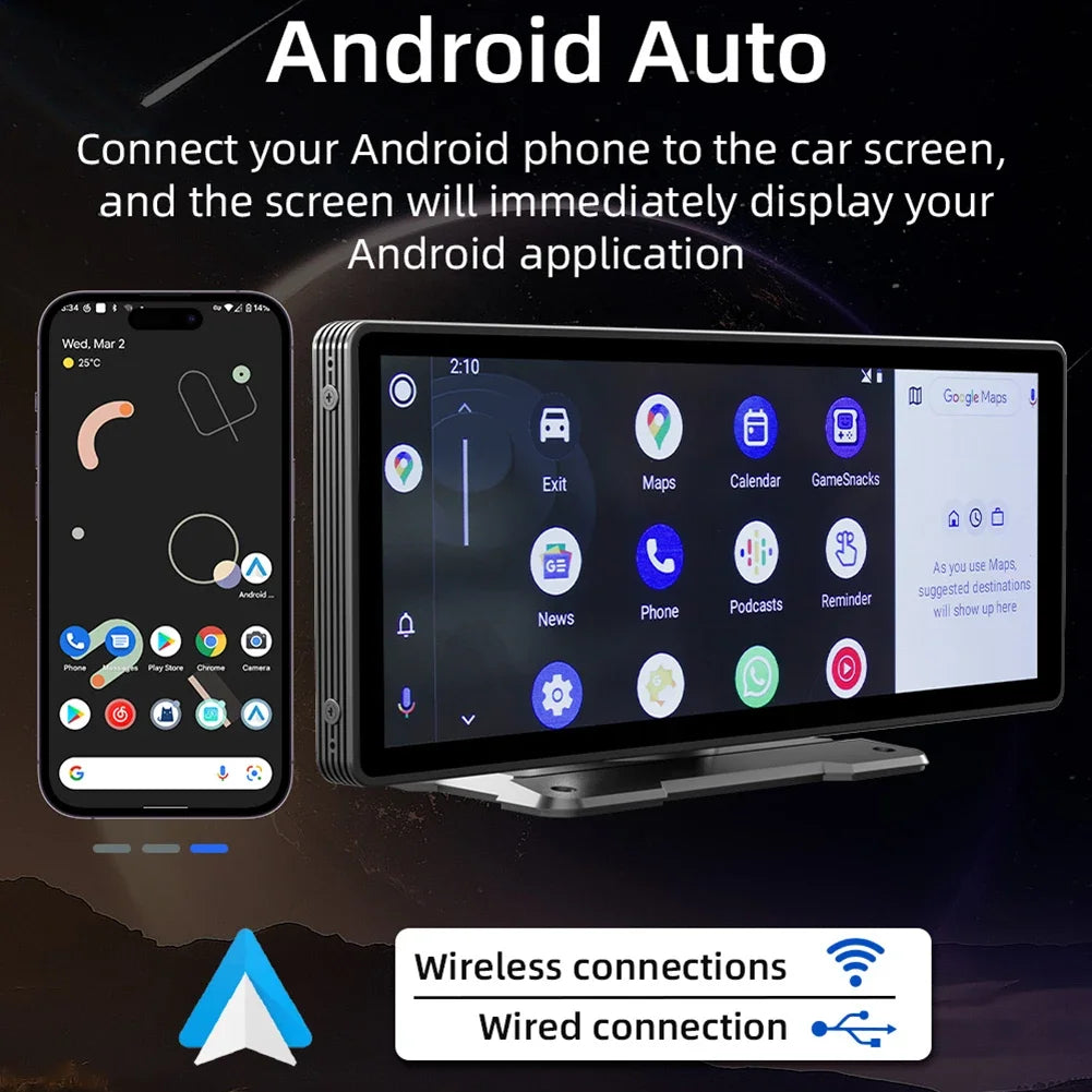 9.3 Inch Wireless Carplay Android Auto Car Radio HD